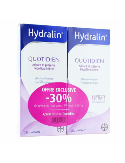 HYDRALIN QUOTIDIEN 400ML/2