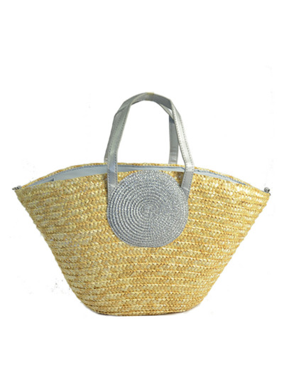 Le Voyage en Panier Tourbrillette Cabas Argent