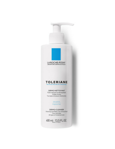 Lait démaquillant fluide 400ml Toleriane Dermo-Nettoyant La Roche-Posay