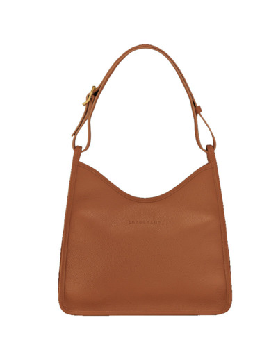 Longchamp Le Foulonné Sac Porté Épaule Caramel