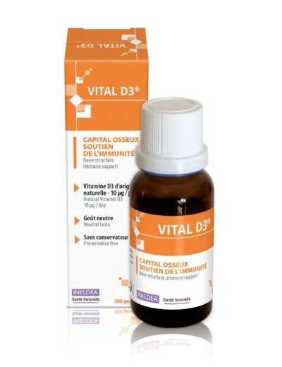 Vital D3 Capital Osseux 20ml Ineldea