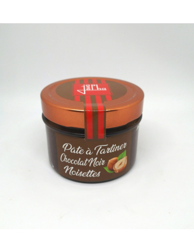 Pâte à tartiner artisanale Chocolat Noir - Noisettes