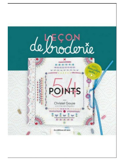 Leçon de broderie Christel Gouze Elbaz