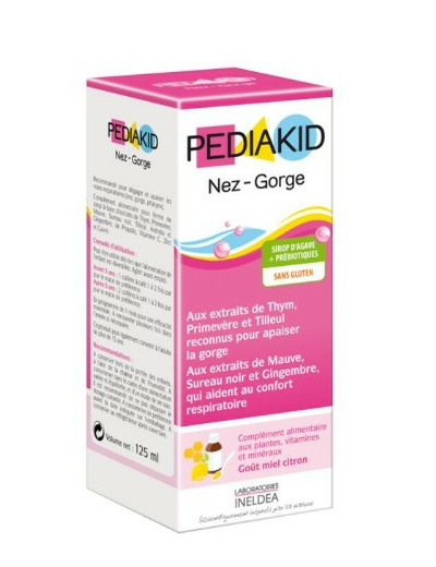 PEDIAKID NEZ-GORGE SIR 250ML 1