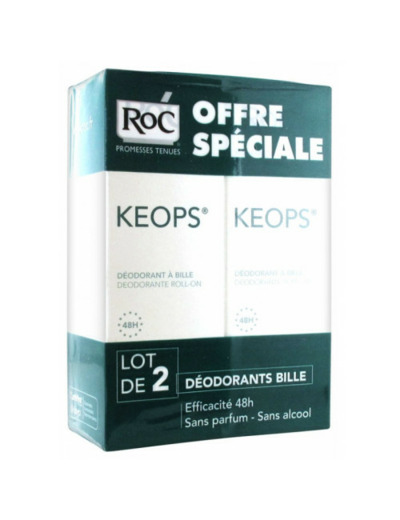 KEOPS DUO DEO ROLL ON 30ML