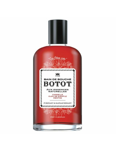 Bain De Bouche Quotidien Cannelle Girofle Menthe 250ml Botot