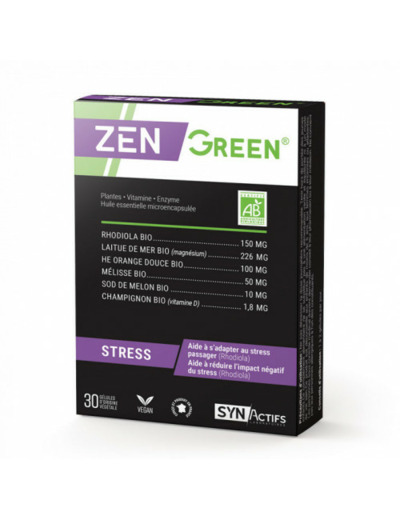 ZenActifs Bio 30 gélules Synactifs
