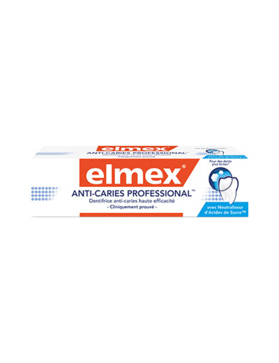 Anti-caries Professional Dentifrice Anti Caries Haute Efficacite 75ml Elmex
