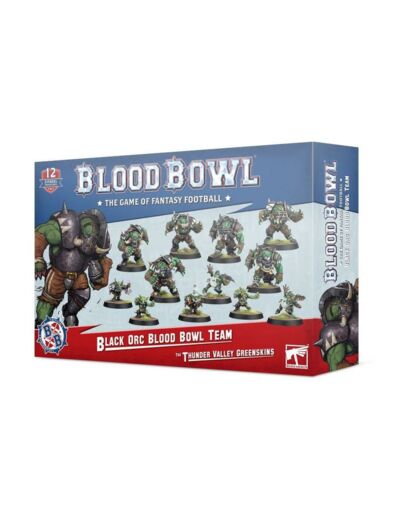 Équipe d'Orques Noirs pour Blood Bowl: les Thunder Valley Greenskins