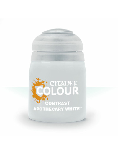 Apothecary white contrast