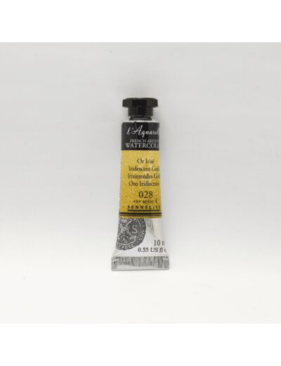 Peinture Aquarelle Extra-Fine Sennelier, 028 Or Irisé S4