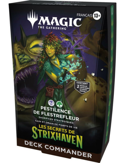 MTG : Secrets Strixhaven Commander Deck FR - Pestilence de Flestrefleur