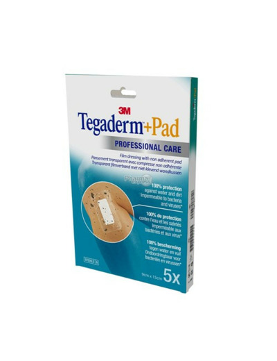 TEGADERM  PAD PANS ST9X15 5 T
