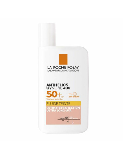 Fluide Uvmune 400 Spf50+ 50ml Anthelios Avec Parfum Et Teinte La Roche-Posay