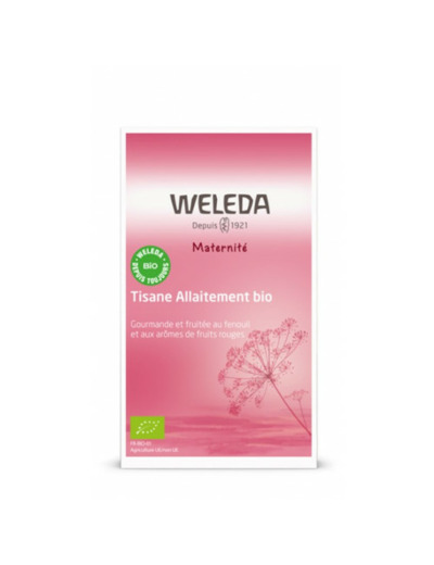 Tisane Allaitement Fruits Rouges 20 Sachets Weleda
