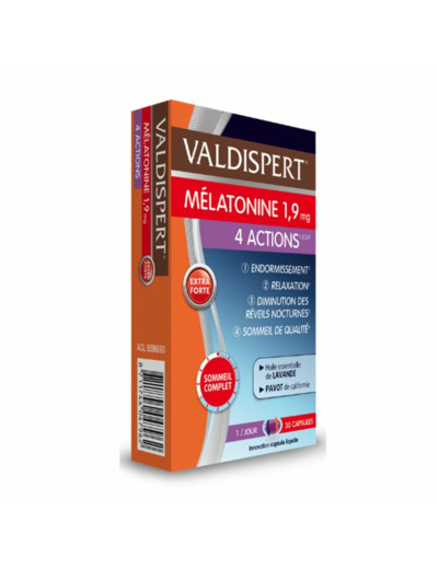 VALDISPERT 4 ACT 1,9MG 30 CP