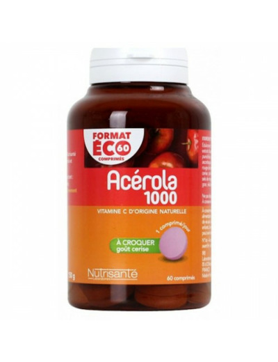 Acérola 1000 60 comprimés Nutrisante