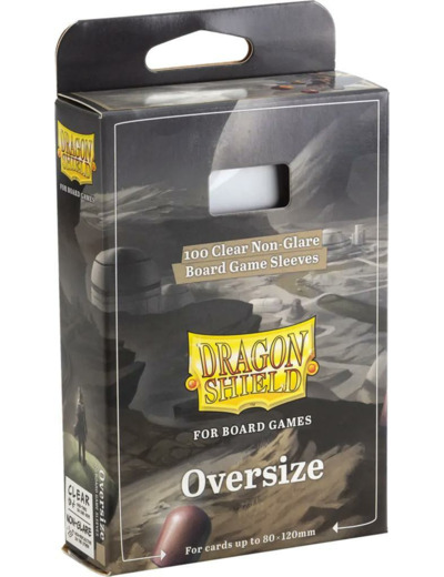 100 Dragon Shield : Oversize 80x120mm