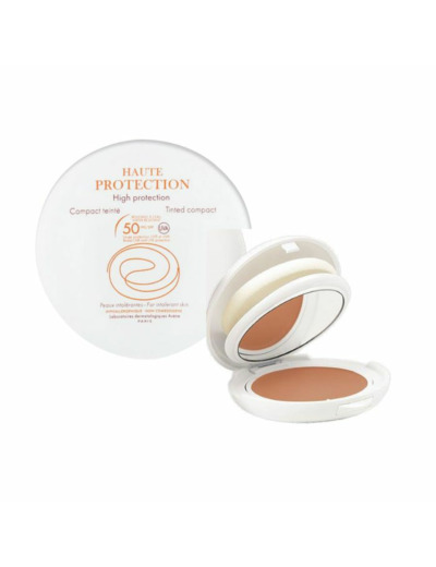Compact Teinte Dore Peaux Intolerantes Spf50 10g Solaire Avène