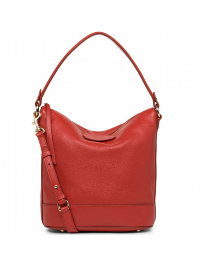 Lancaster Dune Sac Seau Porté Épaule 529-45 Rouge