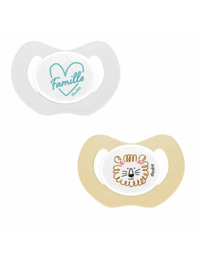 Sucette Physiologique En Silicone 0-2 Mois Dodie