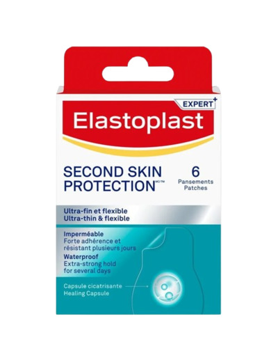 ELASTOPLAST PANS SECOND SKIN HYDROCOLL 6