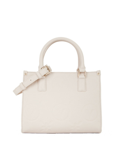 Valentino Samba Re Sac Porté Main Ecru