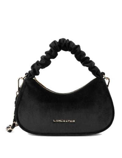 Lancaster Velvet Matelassé Sac A Main 518-018 Noir