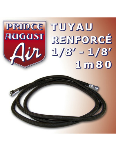 AAG40 - Tuyau renforcé1/8'-1/8' 1m80