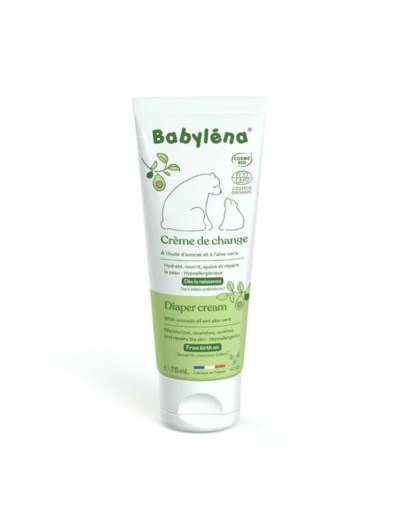 Crème de Change Bio 75ml Dès La Naissance Babylena