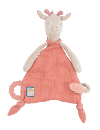 Doudou girafe sous mon Baobab - Moulin Roty