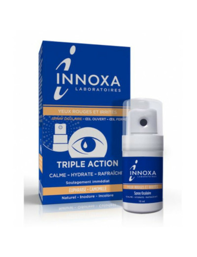 Spray oculaire yeux rouges et irrités 10ml Innoxa