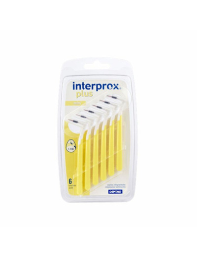 Brossettes Interdentaires 1,1mm Mini Plus X6 Interprox