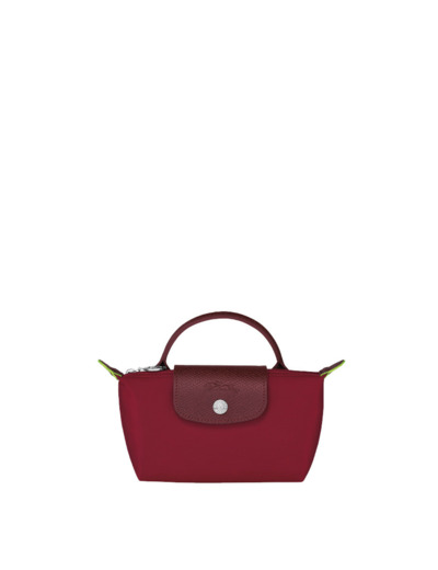 Longchamp Le Pliage Green Trousse De Cosmétique Rouge