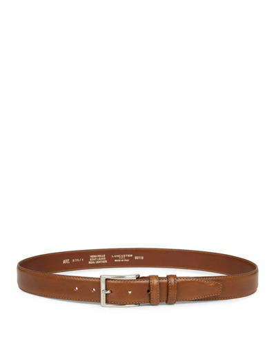 Lancaster Ceinture en cuir Homme 601-11 Camel L