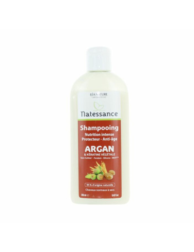 Shampooing Keratine Vegetale 250 ml Argan Natessance