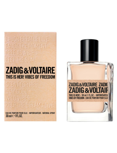 ZADIG&VOLTAIREThis Is Her! Vibes Of Freedom EP Vaporisateur 30ml