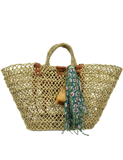 Virginie Darling Panier Pergola Marché Vert Menthe Fleurs