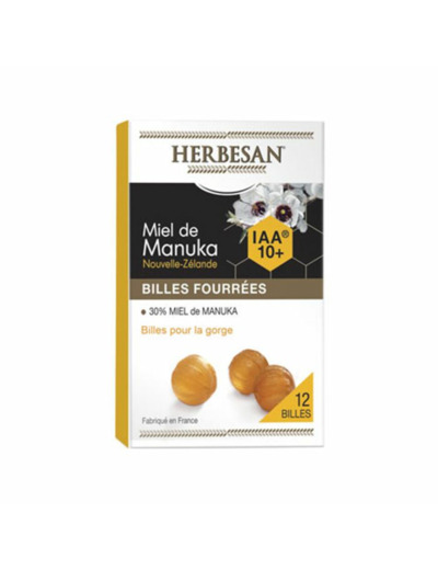 HERBESAN BILLE FOURREE MIEL MANUKA IAA10