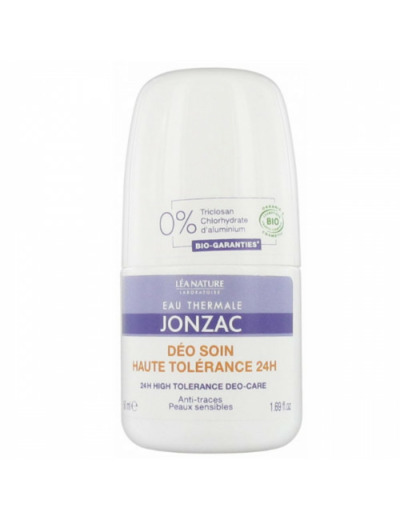 Deodorant Soin Hypoallergenique Bio Nutritive 50ml Eau thermale Jonzac