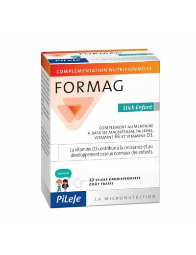 PILEJE FORMAG ENFANTS 20 STICKS ORODISP