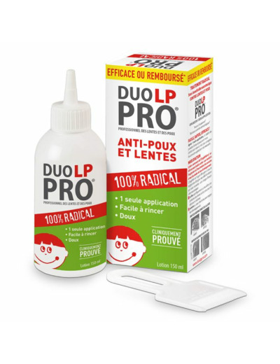 Lotion anti-poux et lentes 150 ml Duo Lp Pro