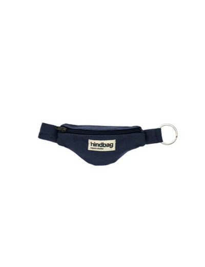 Hindbag Porte Clés Sac Banane Côme Navy