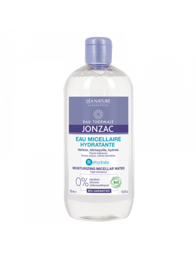 JONZAC REHYDRATE EAU MICELLAIRE FL500ML