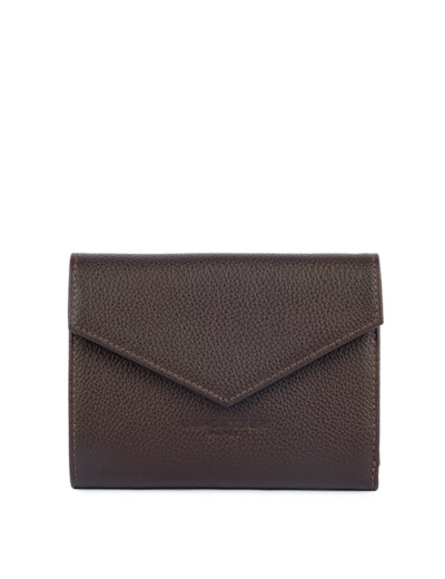 Lancaster Foulonne Double Portefeuille Dos A dos 170-29 Marron Foncé