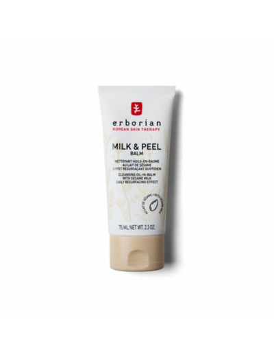 Nettoyant Huile-en-Baume 75ml Milk & Peel Erborian