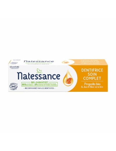 Dentifrice soin complet bio 75ml Natessance