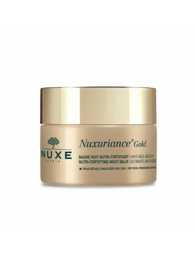 Baume Nuit Nutri-fortifiant Anti-age Absolu 50ml Nuxuriance Gold Nuxe