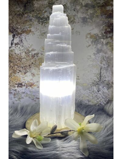 LAMPE SELENITE