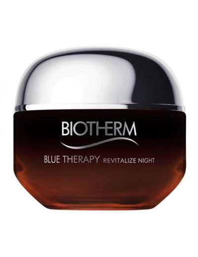 Crème de nuit 50 ml Blue Therapy Amber Algae Anti-âge Biotherm